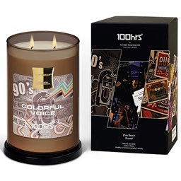 Show details for Colorful Voice  |100HRS Highly Scented Candle - 26.5oz Longest Burning Time, 2 Cotton Wicks, Embrace 90s Nostalgia with Scents Picture of Colorful Voice  |100HRS Highly Scented Candle - 26.5oz Longest Burning Time, 2 Cotton Wicks, Embrace 90s Nostalgia with Scents